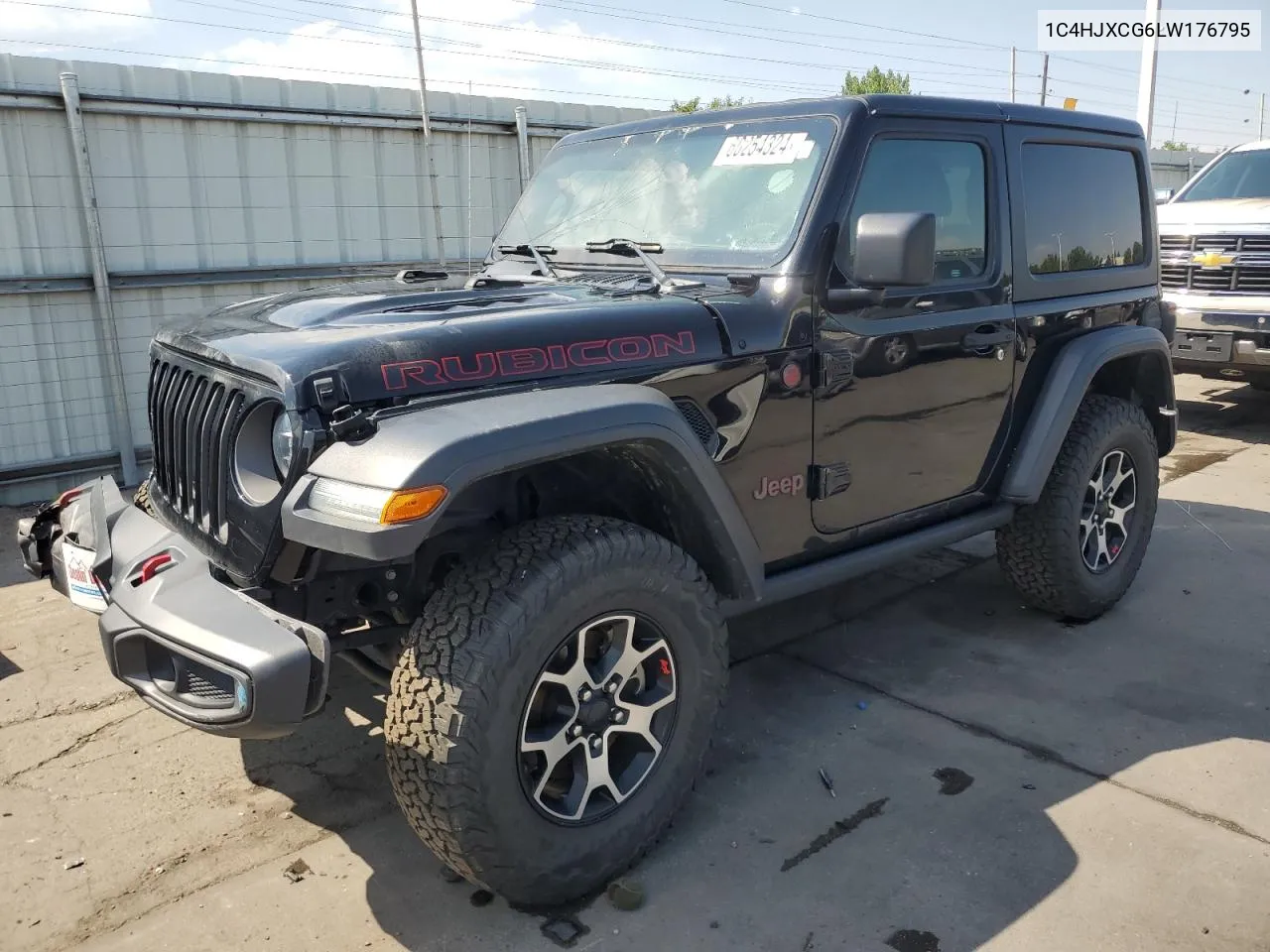 1C4HJXCG6LW176795 2020 Jeep Wrangler Rubicon