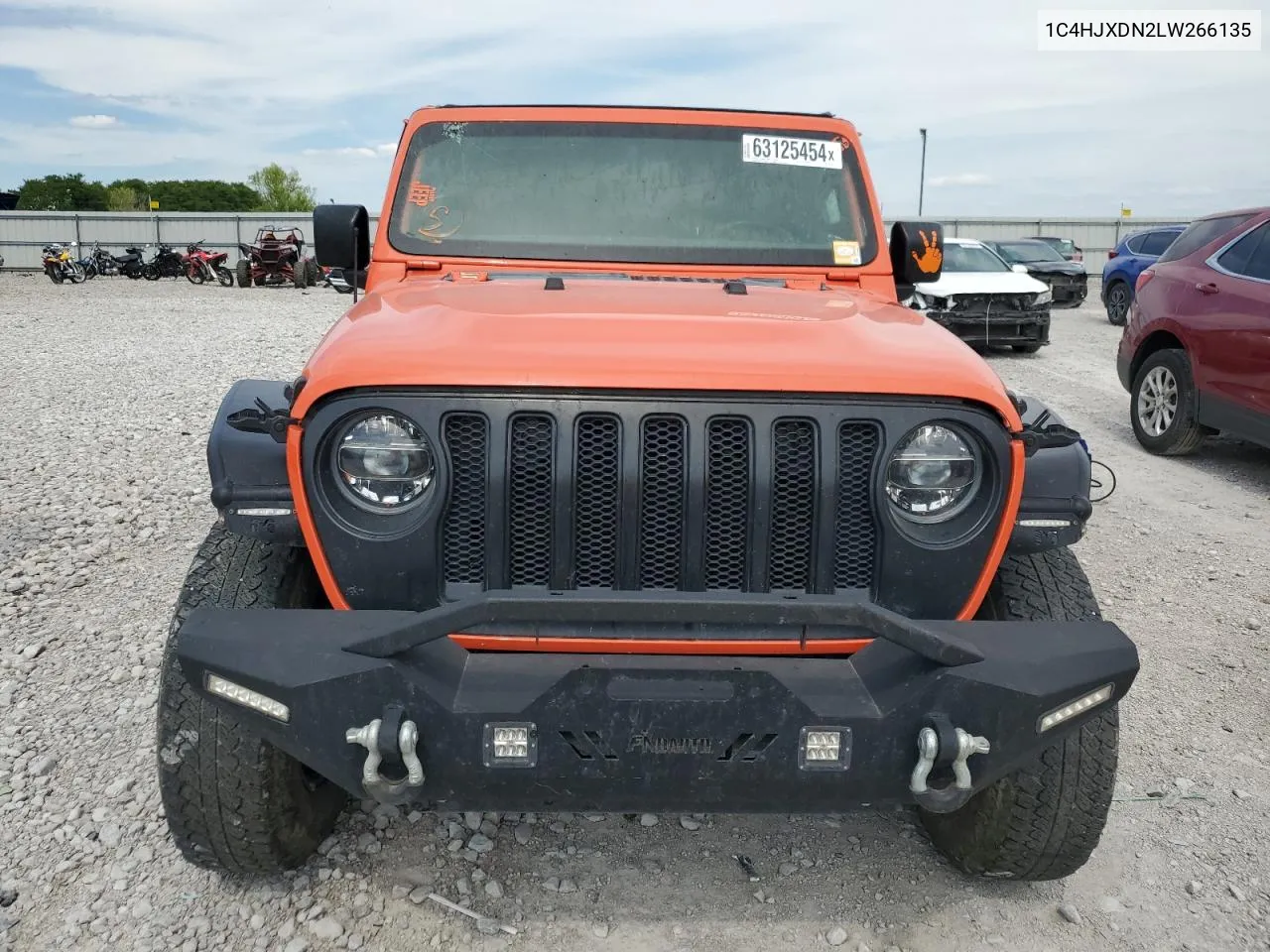 1C4HJXDN2LW266135 2020 Jeep Wrangler Unlimited Sport