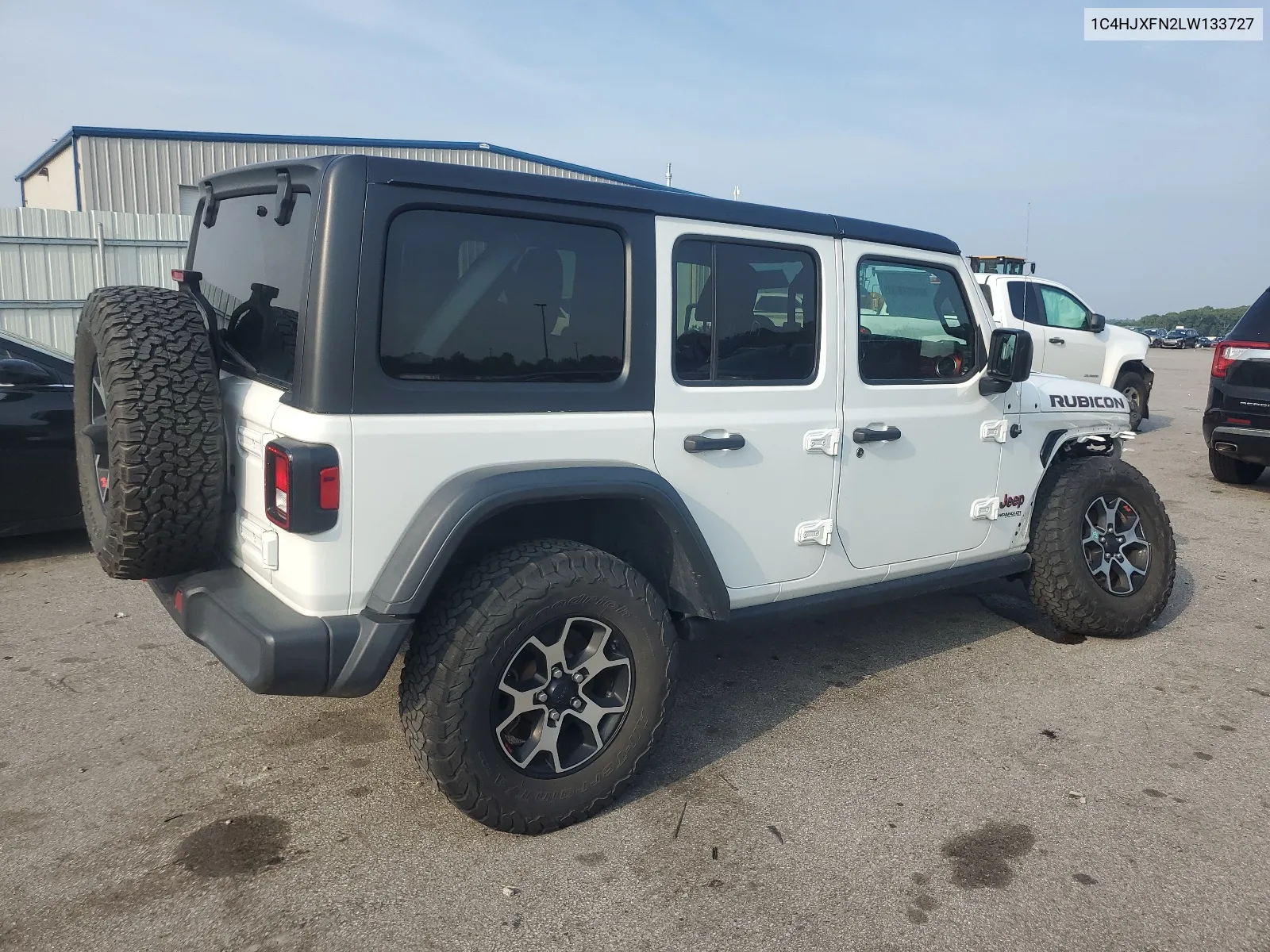 1C4HJXFN2LW133727 2020 Jeep Wrangler Unlimited Rubicon