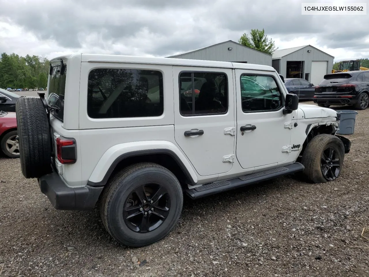 2020 Jeep Wrangler Unlimited Sahara VIN: 1C4HJXEG5LW155062 Lot: 63199994