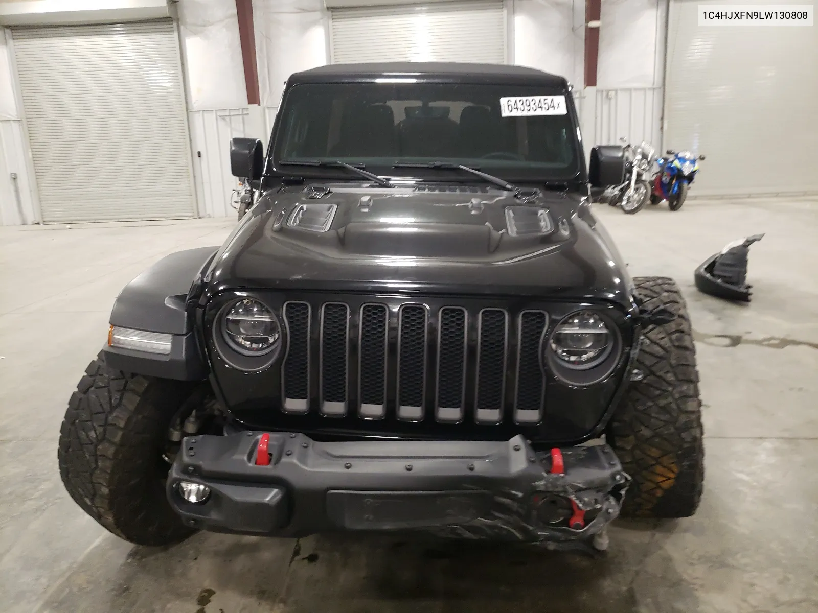 2020 Jeep Wrangler Unlimited Rubicon VIN: 1C4HJXFN9LW130808 Lot: 64393454