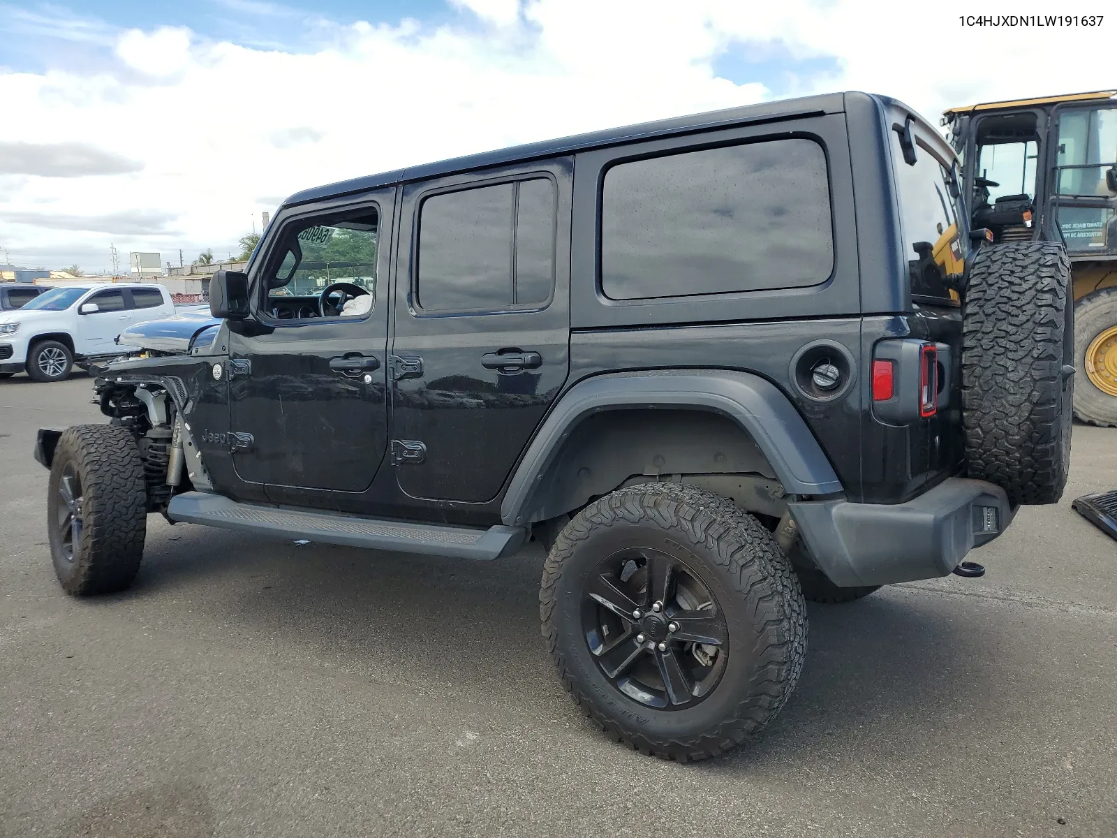 1C4HJXDN1LW191637 2020 Jeep Wrangler Unlimited Sport