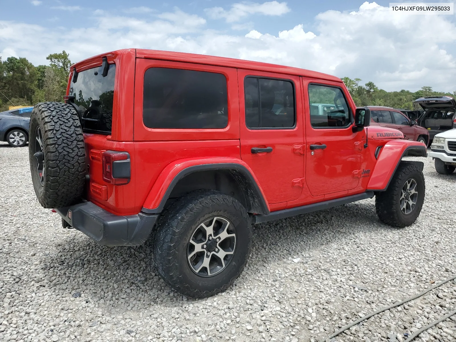 2020 Jeep Wrangler Unlimited Rubicon VIN: 1C4HJXFG9LW295033 Lot: 64980734