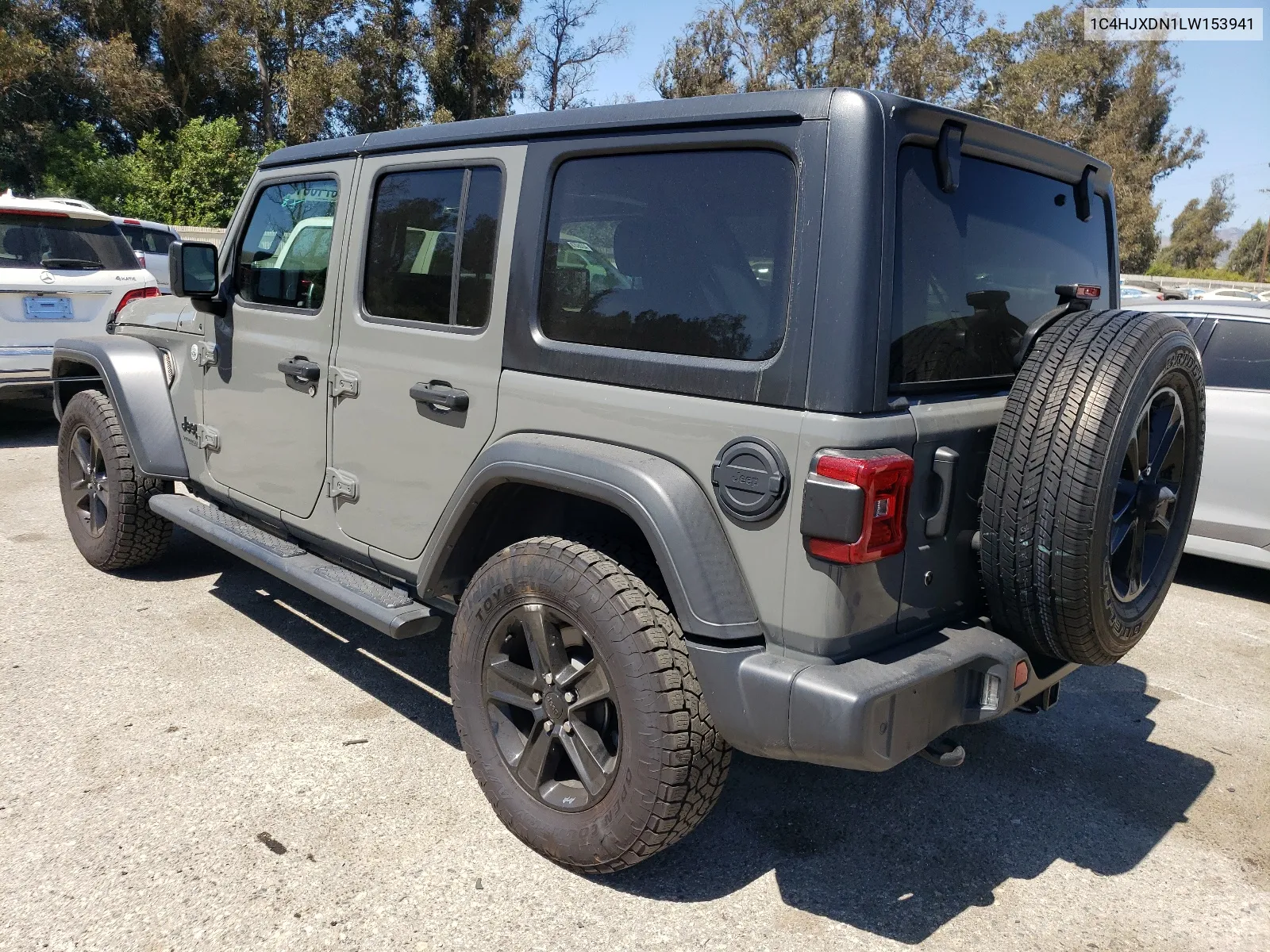 2020 Jeep Wrangler Unlimited Sport VIN: 1C4HJXDN1LW153941 Lot: 67166134