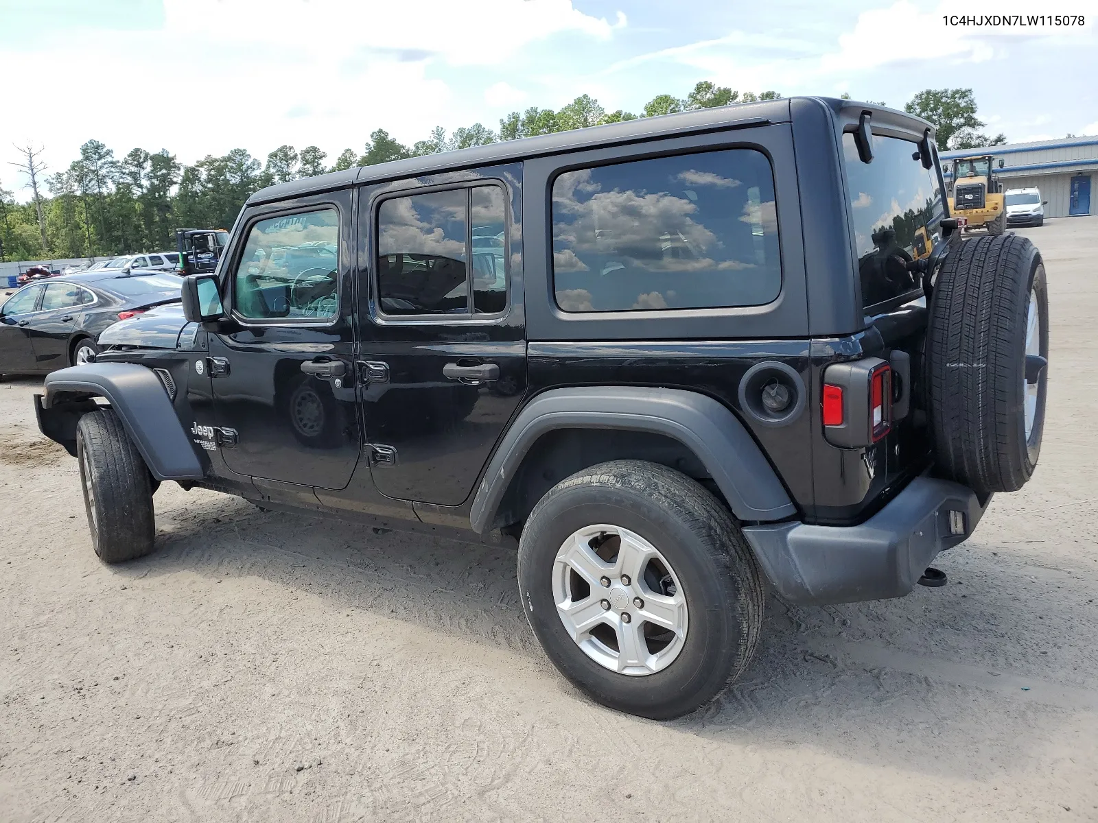 2020 Jeep Wrangler Unlimited Sport VIN: 1C4HJXDN7LW115078 Lot: 67439404