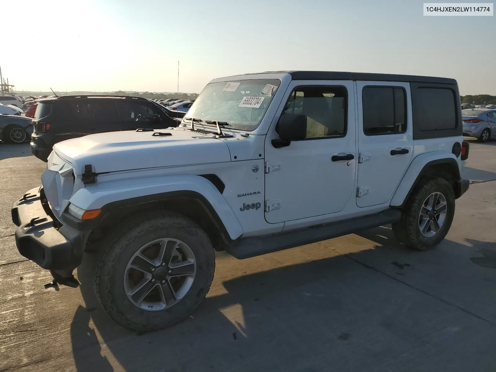 1C4HJXEN2LW114774 2020 Jeep Wrangler Unlimited Sahara