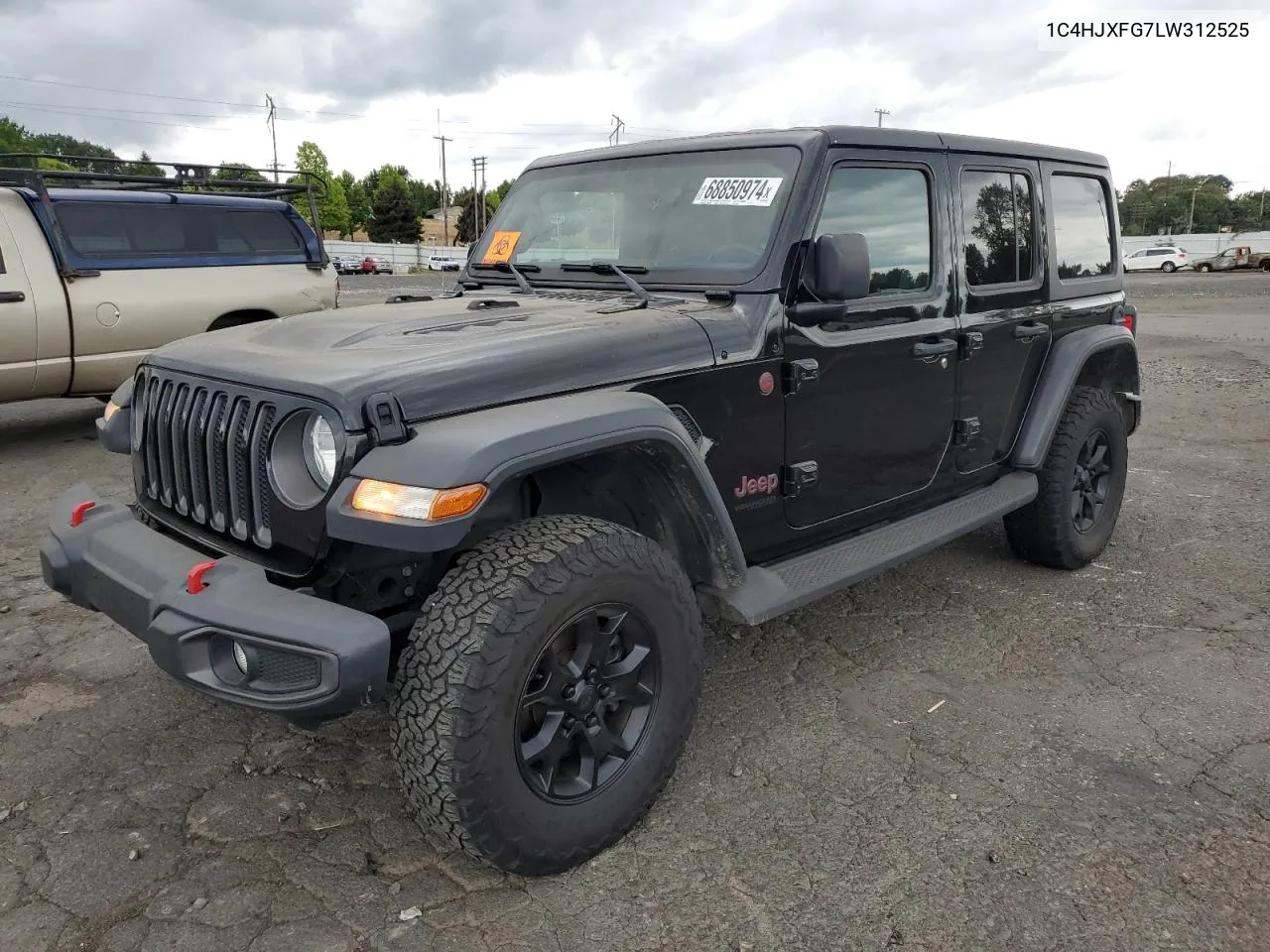 1C4HJXFG7LW312525 2020 Jeep Wrangler Unlimited Rubicon