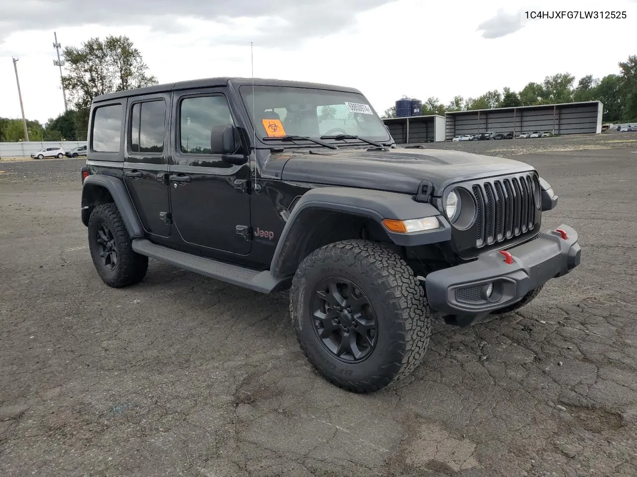 1C4HJXFG7LW312525 2020 Jeep Wrangler Unlimited Rubicon