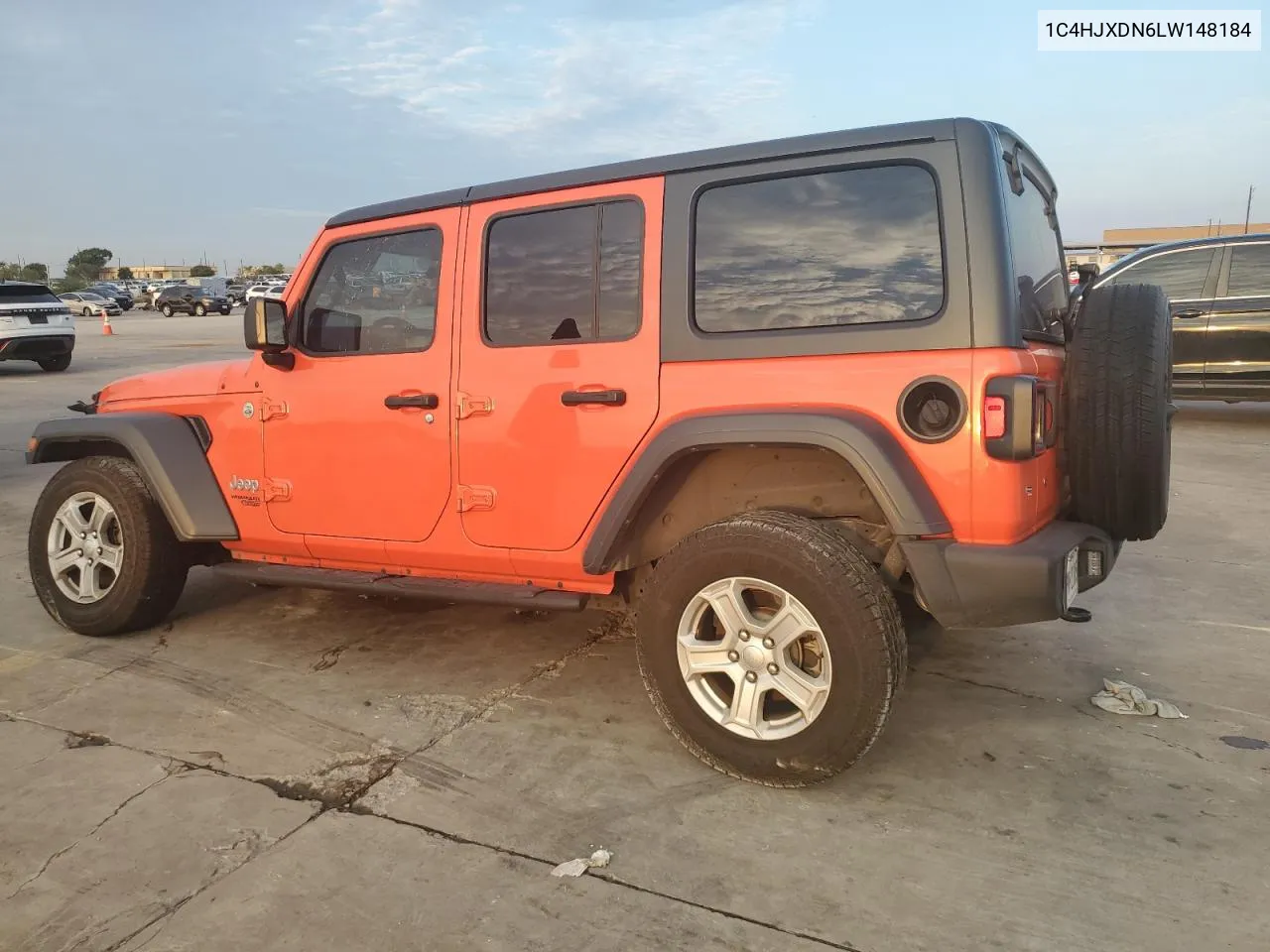 2020 Jeep Wrangler Unlimited Sport VIN: 1C4HJXDN6LW148184 Lot: 70028324