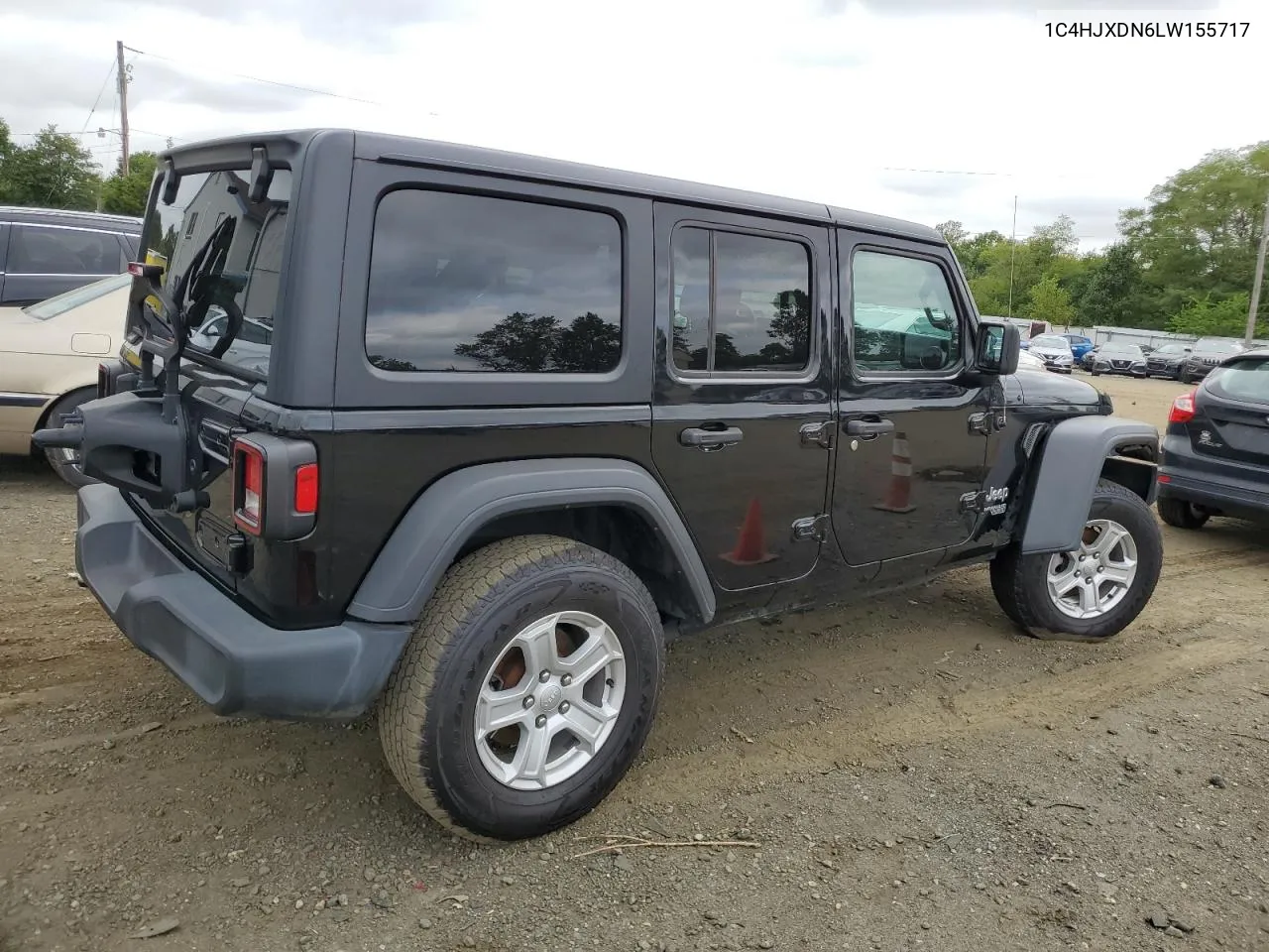 2020 Jeep Wrangler Unlimited Sport VIN: 1C4HJXDN6LW155717 Lot: 70030404