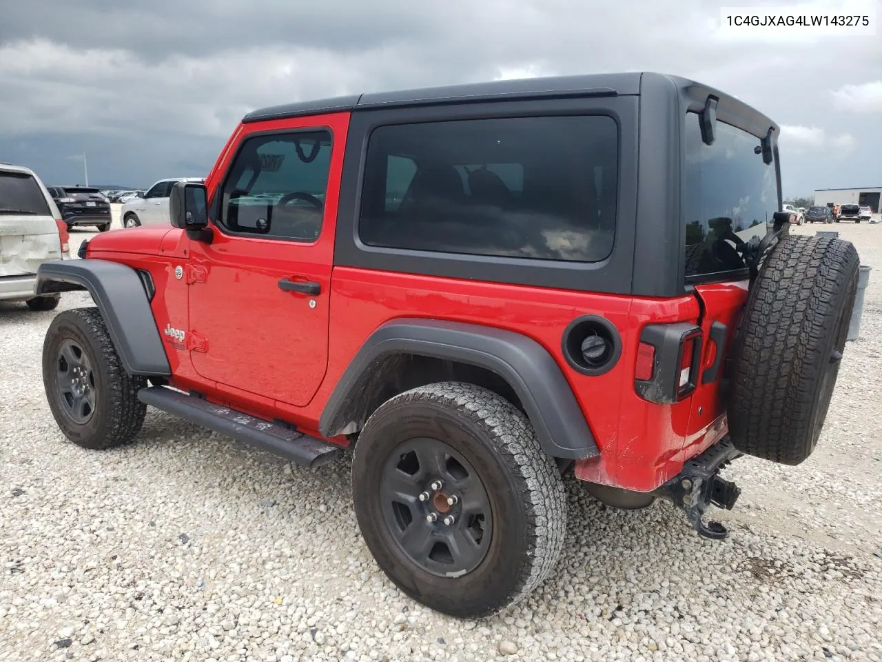 2020 Jeep Wrangler Sport VIN: 1C4GJXAG4LW143275 Lot: 70221394