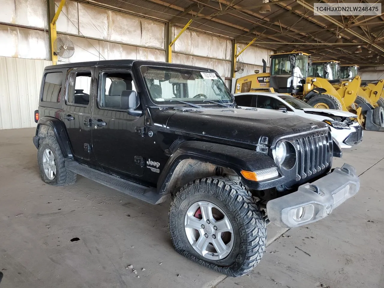 2020 Jeep Wrangler Unlimited Sport VIN: 1C4HJXDN2LW248475 Lot: 70314704