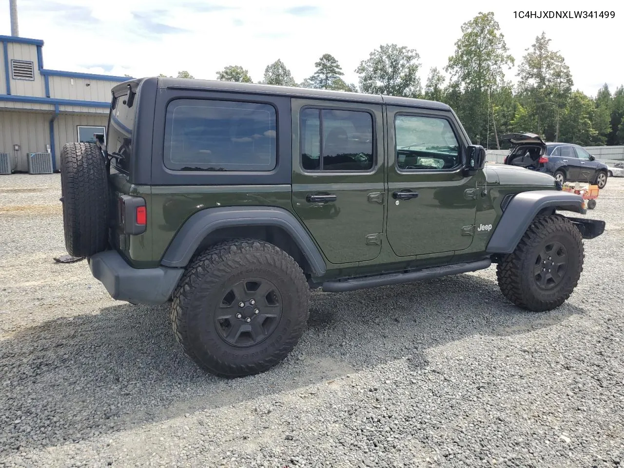 2020 Jeep Wrangler Unlimited Sport VIN: 1C4HJXDNXLW341499 Lot: 70503634