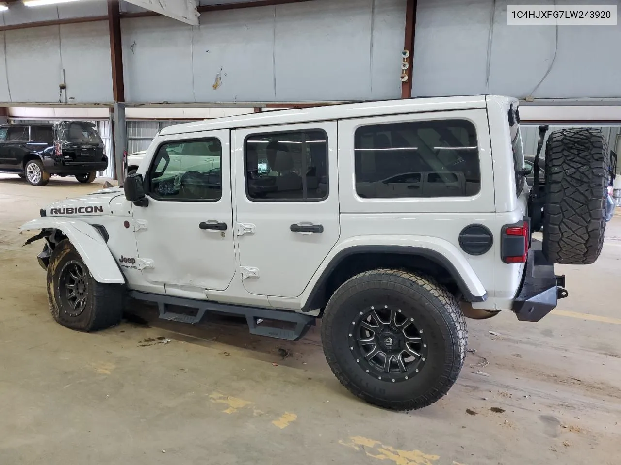 2020 Jeep Wrangler Unlimited Rubicon VIN: 1C4HJXFG7LW243920 Lot: 71160384