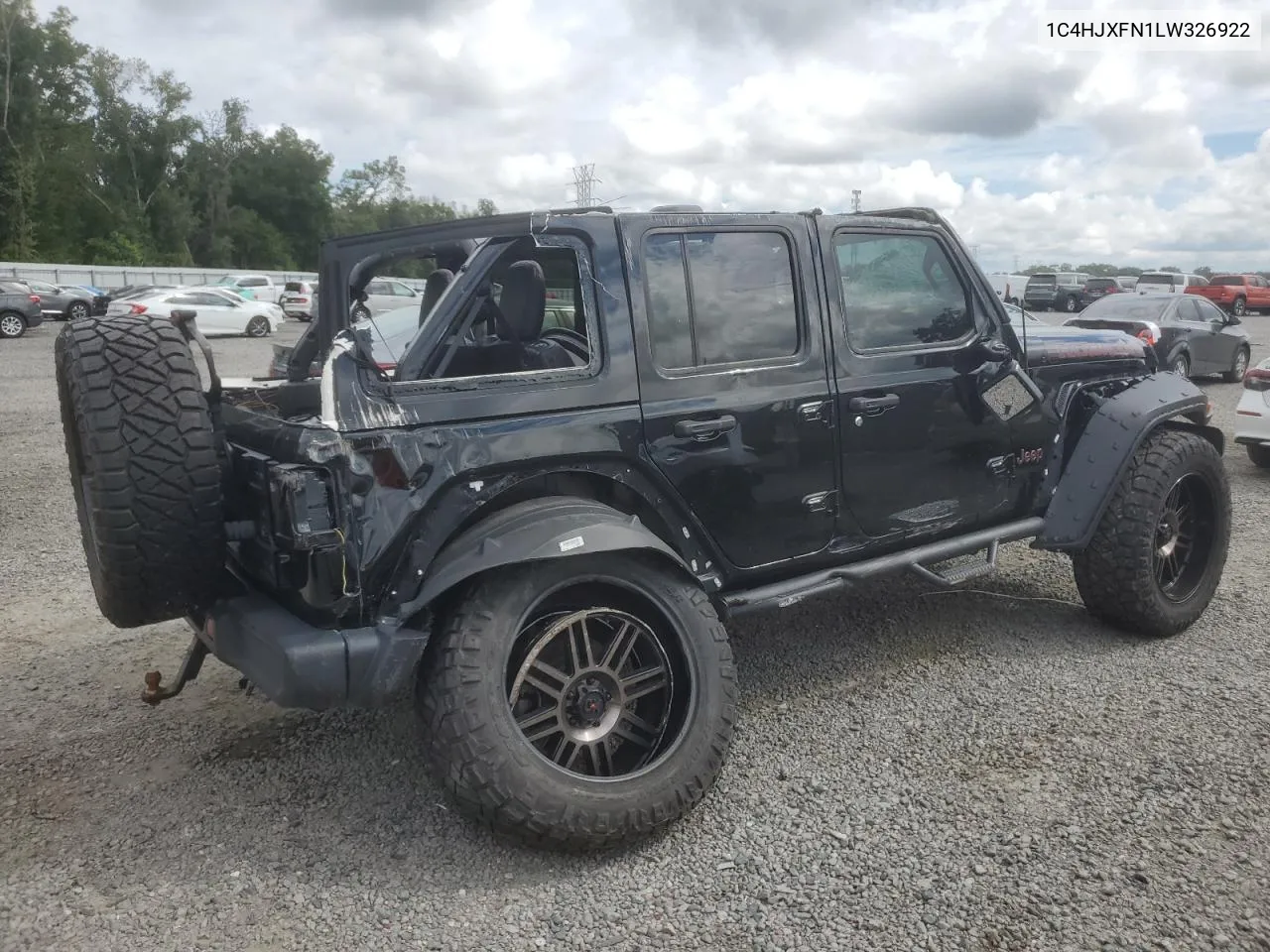 2020 Jeep Wrangler Unlimited Rubicon VIN: 1C4HJXFN1LW326922 Lot: 71167484