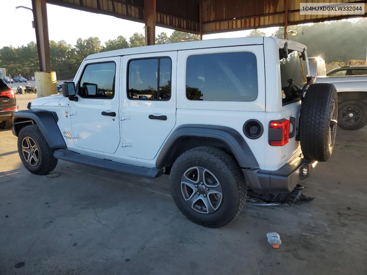 2020 Jeep Wrangler Unlimited Sport VIN: 1C4HJXDGXLW332044 Lot: 71258104