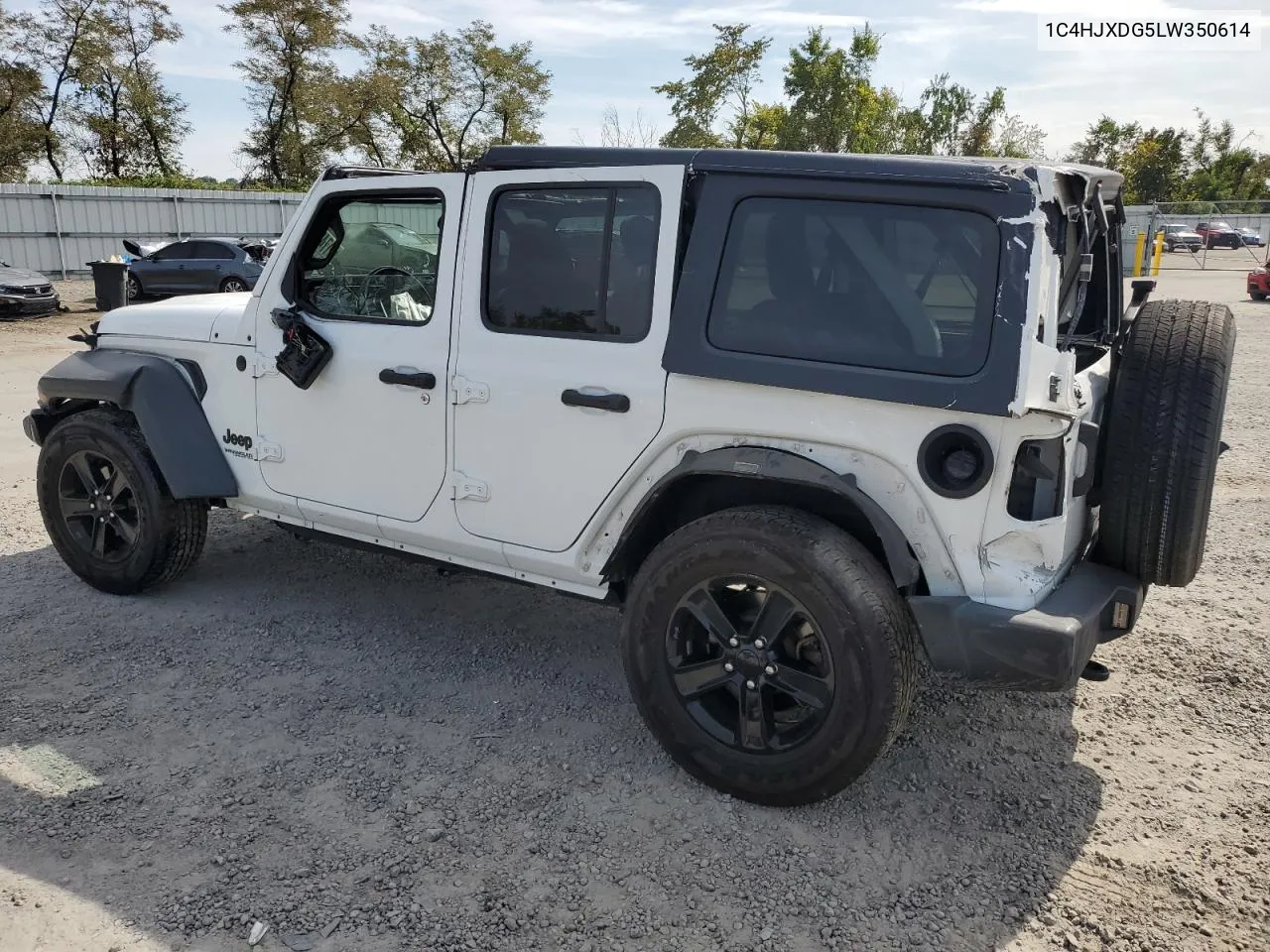 2020 Jeep Wrangler Unlimited Sport VIN: 1C4HJXDG5LW350614 Lot: 71743474