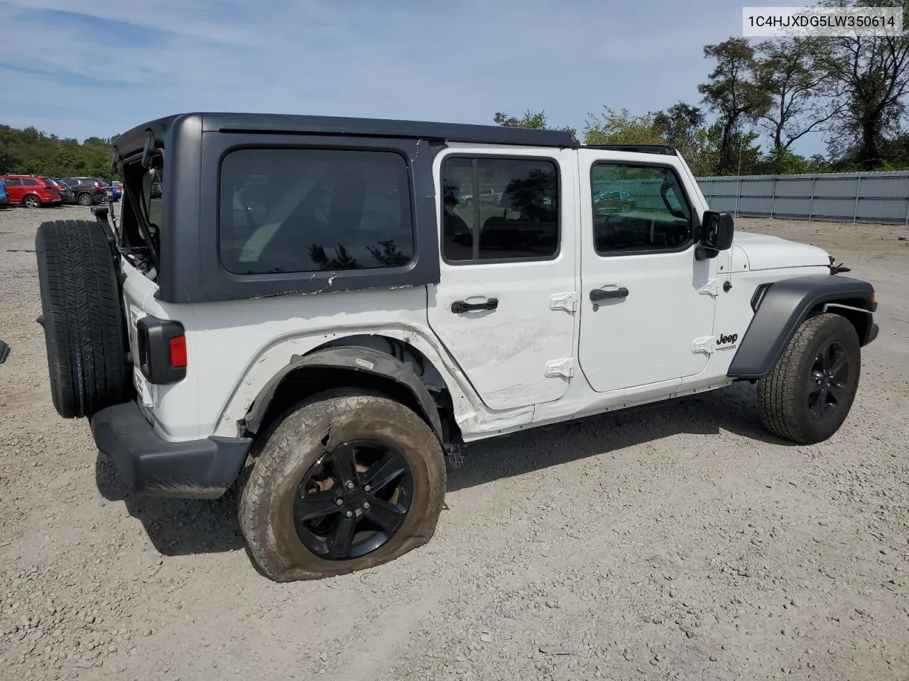 2020 Jeep Wrangler Unlimited Sport VIN: 1C4HJXDG5LW350614 Lot: 71743474