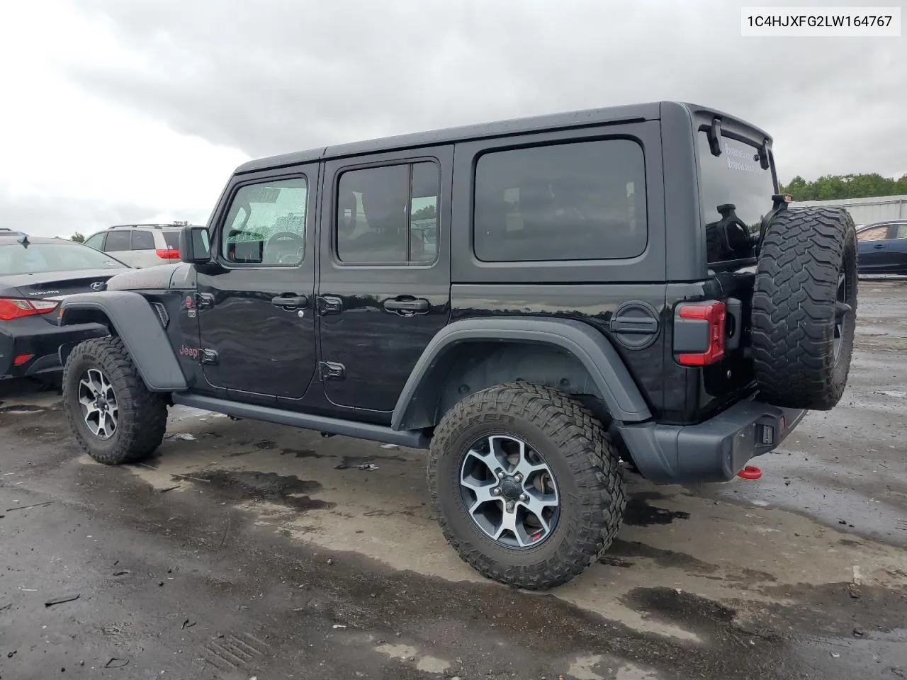 2020 Jeep Wrangler Unlimited Rubicon VIN: 1C4HJXFG2LW164767 Lot: 71753664