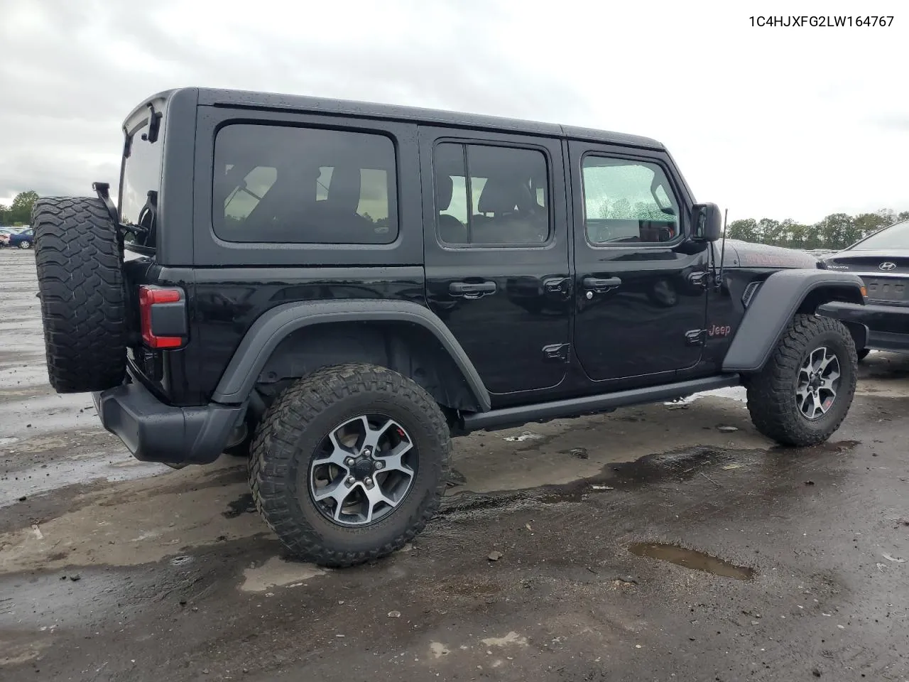 2020 Jeep Wrangler Unlimited Rubicon VIN: 1C4HJXFG2LW164767 Lot: 71753664