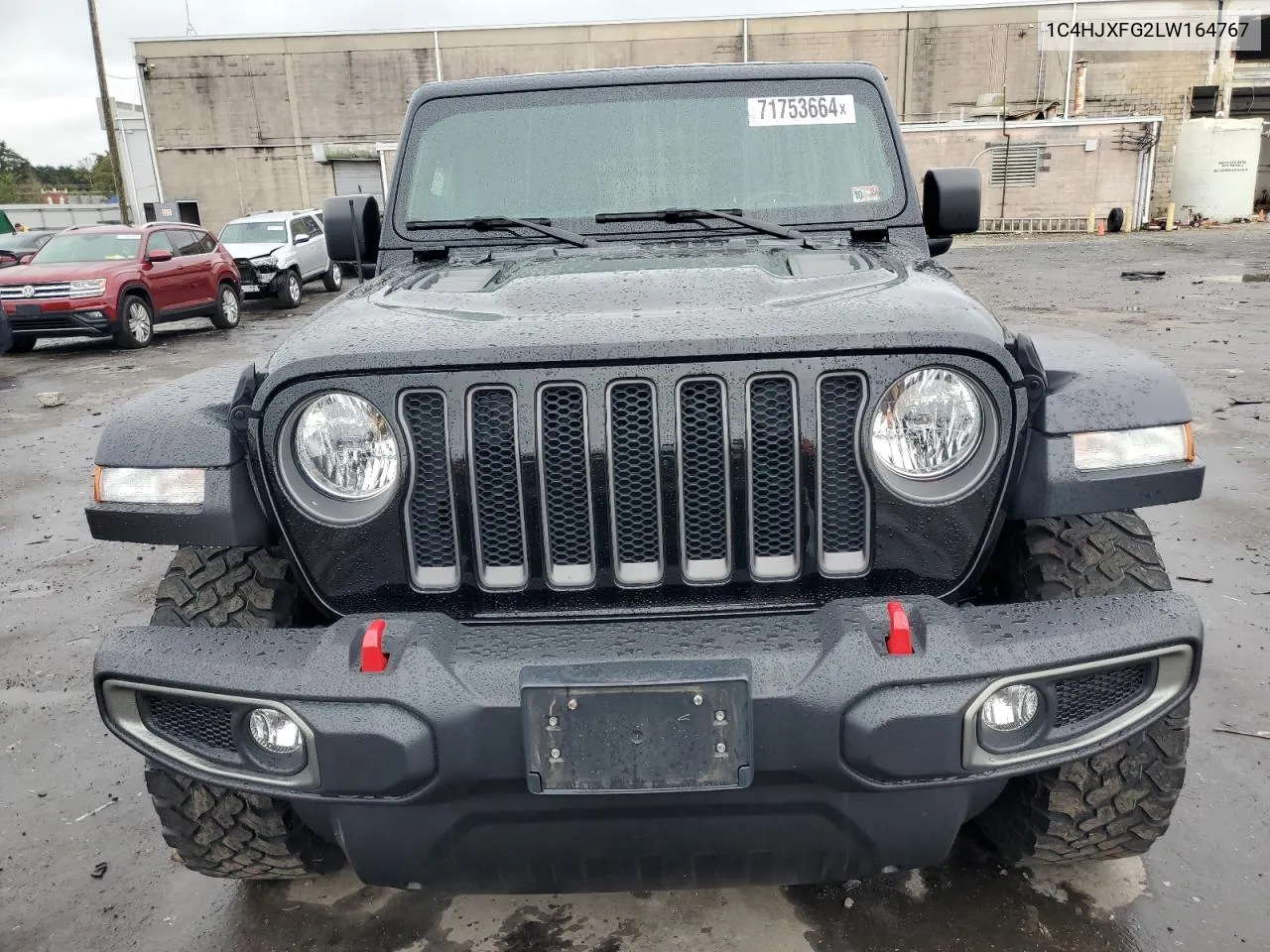 2020 Jeep Wrangler Unlimited Rubicon VIN: 1C4HJXFG2LW164767 Lot: 71753664