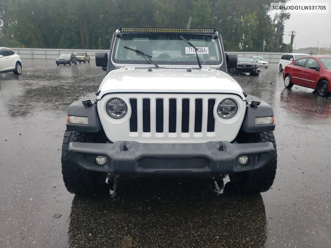 2020 Jeep Wrangler Unlimited Sport VIN: 1C4HJXDG1LW331705 Lot: 71769364