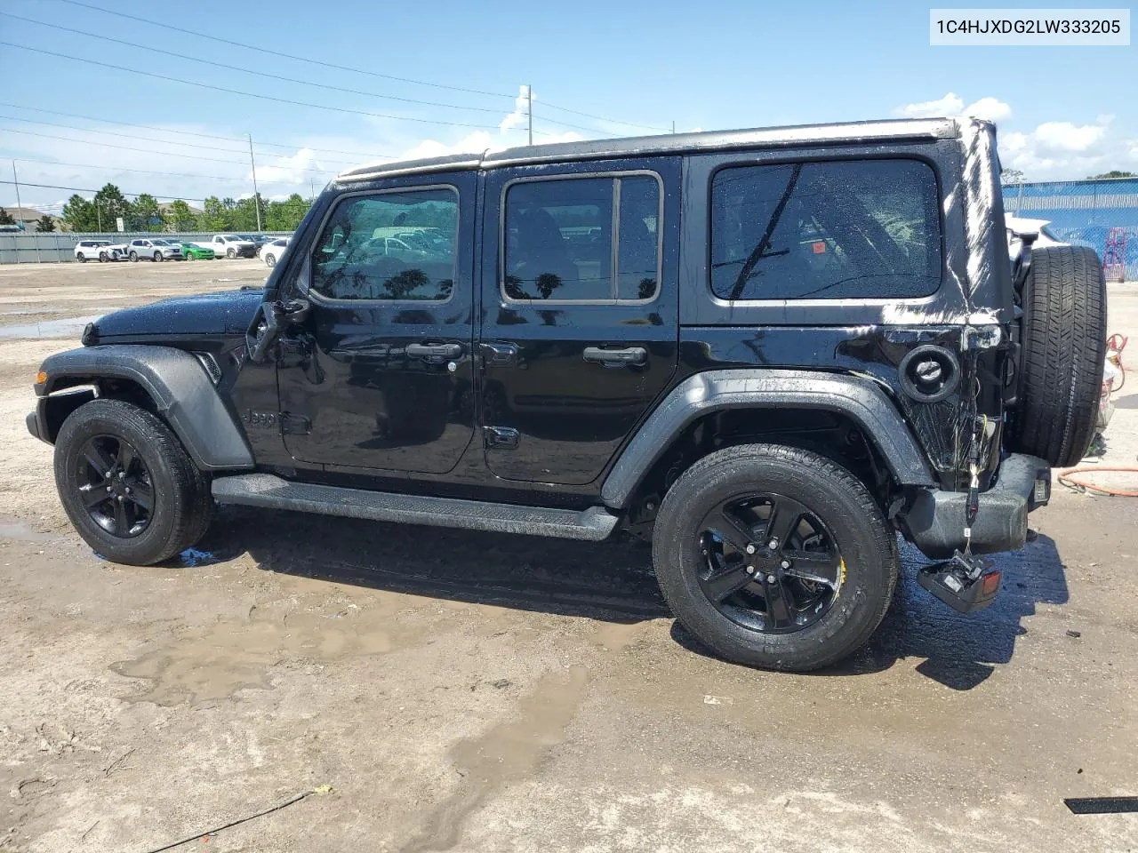 2020 Jeep Wrangler Unlimited Sport VIN: 1C4HJXDG2LW333205 Lot: 71998624