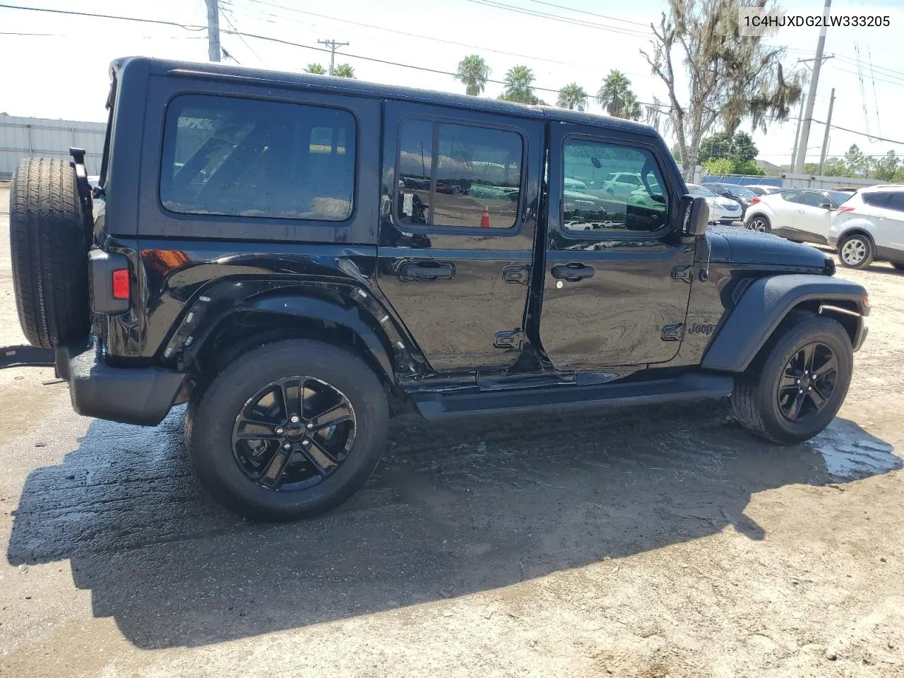 1C4HJXDG2LW333205 2020 Jeep Wrangler Unlimited Sport