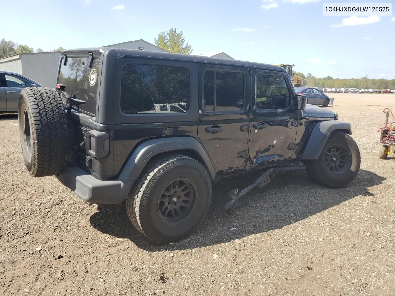 2020 Jeep Wrangler Unlimited Sport VIN: 1C4HJXDG4LW126525 Lot: 72204264