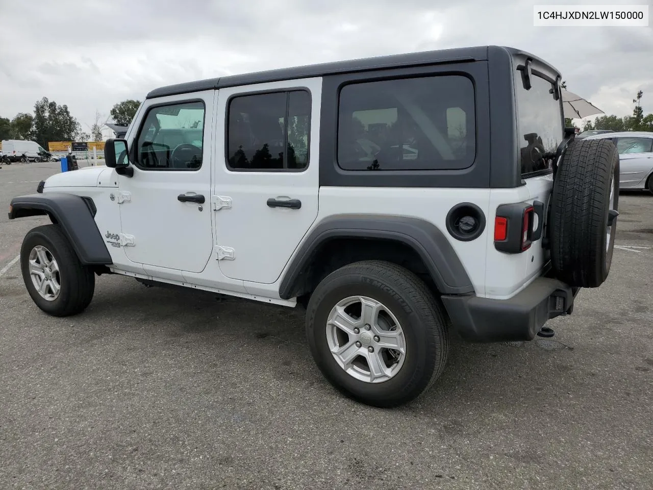 2020 Jeep Wrangler Unlimited Sport VIN: 1C4HJXDN2LW150000 Lot: 72436804