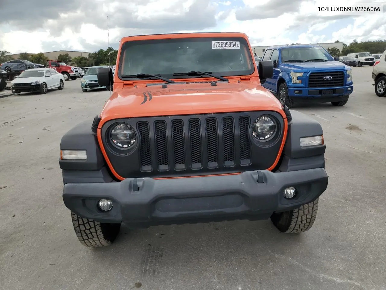 1C4HJXDN9LW266066 2020 Jeep Wrangler Unlimited Sport