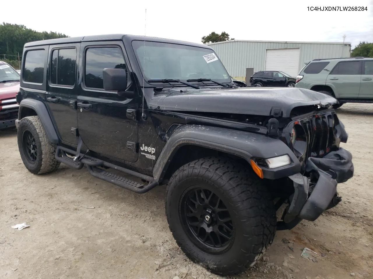 2020 Jeep Wrangler Unlimited Sport VIN: 1C4HJXDN7LW268284 Lot: 72952434