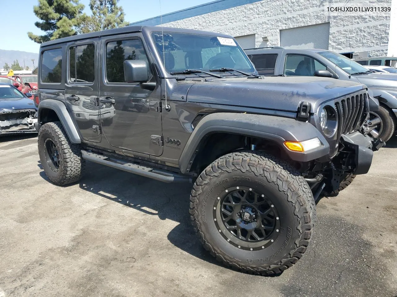 2020 Jeep Wrangler Unlimited Sport VIN: 1C4HJXDG1LW311339 Lot: 73180354