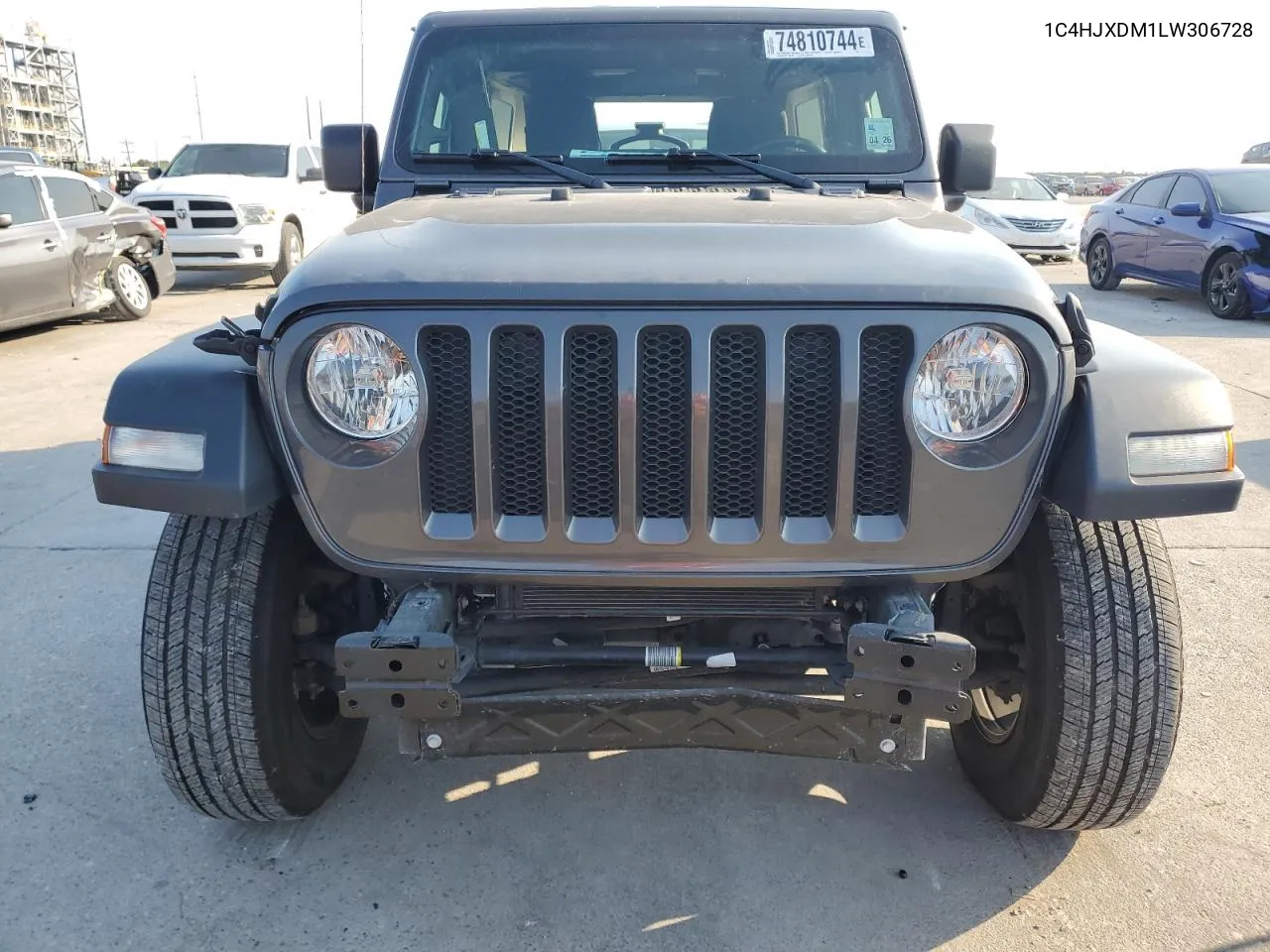 2020 Jeep Wrangler Unlimited Sport VIN: 1C4HJXDM1LW306728 Lot: 73507904