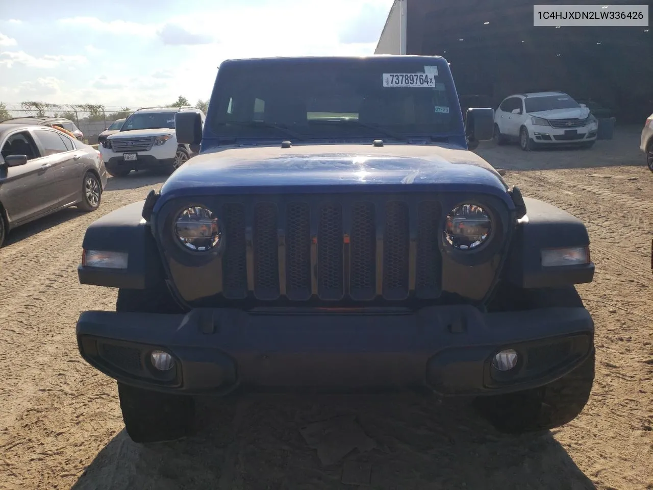 2020 Jeep Wrangler Unlimited Sport VIN: 1C4HJXDN2LW336426 Lot: 73789764