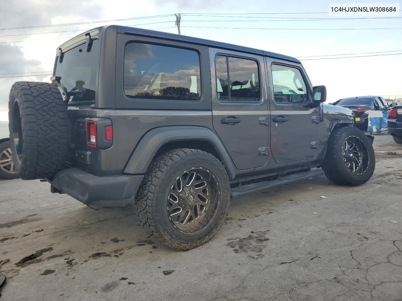 2020 Jeep Wrangler Unlimited Sport VIN: 1C4HJXDN5LW308684 Lot: 74078394