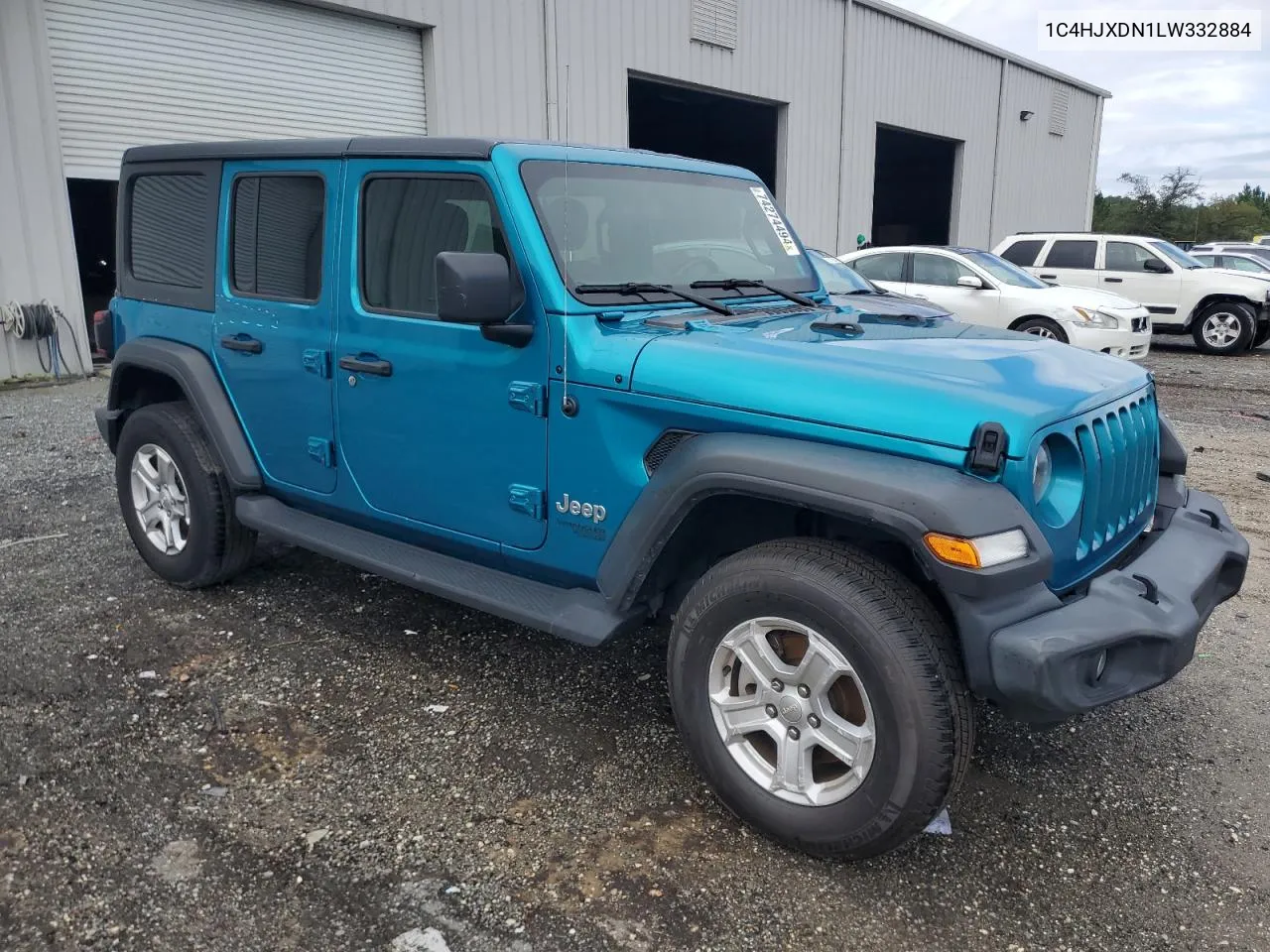 2020 Jeep Wrangler Unlimited Sport VIN: 1C4HJXDN1LW332884 Lot: 74274494