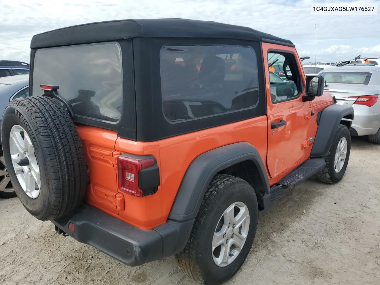 2020 Jeep Wrangler Sport VIN: 1C4GJXAG5LW176527 Lot: 74289884