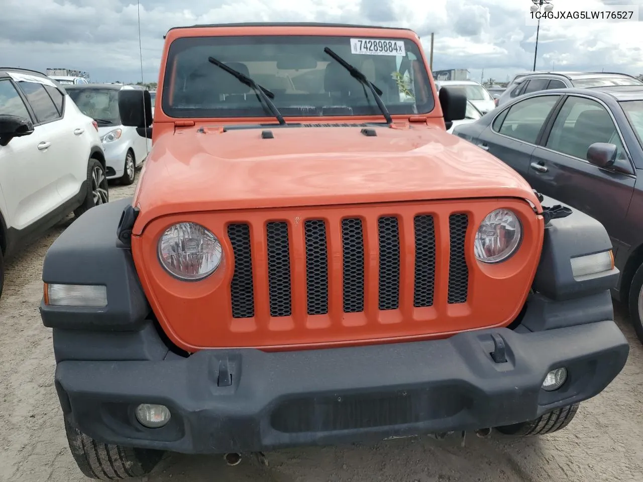 2020 Jeep Wrangler Sport VIN: 1C4GJXAG5LW176527 Lot: 74289884