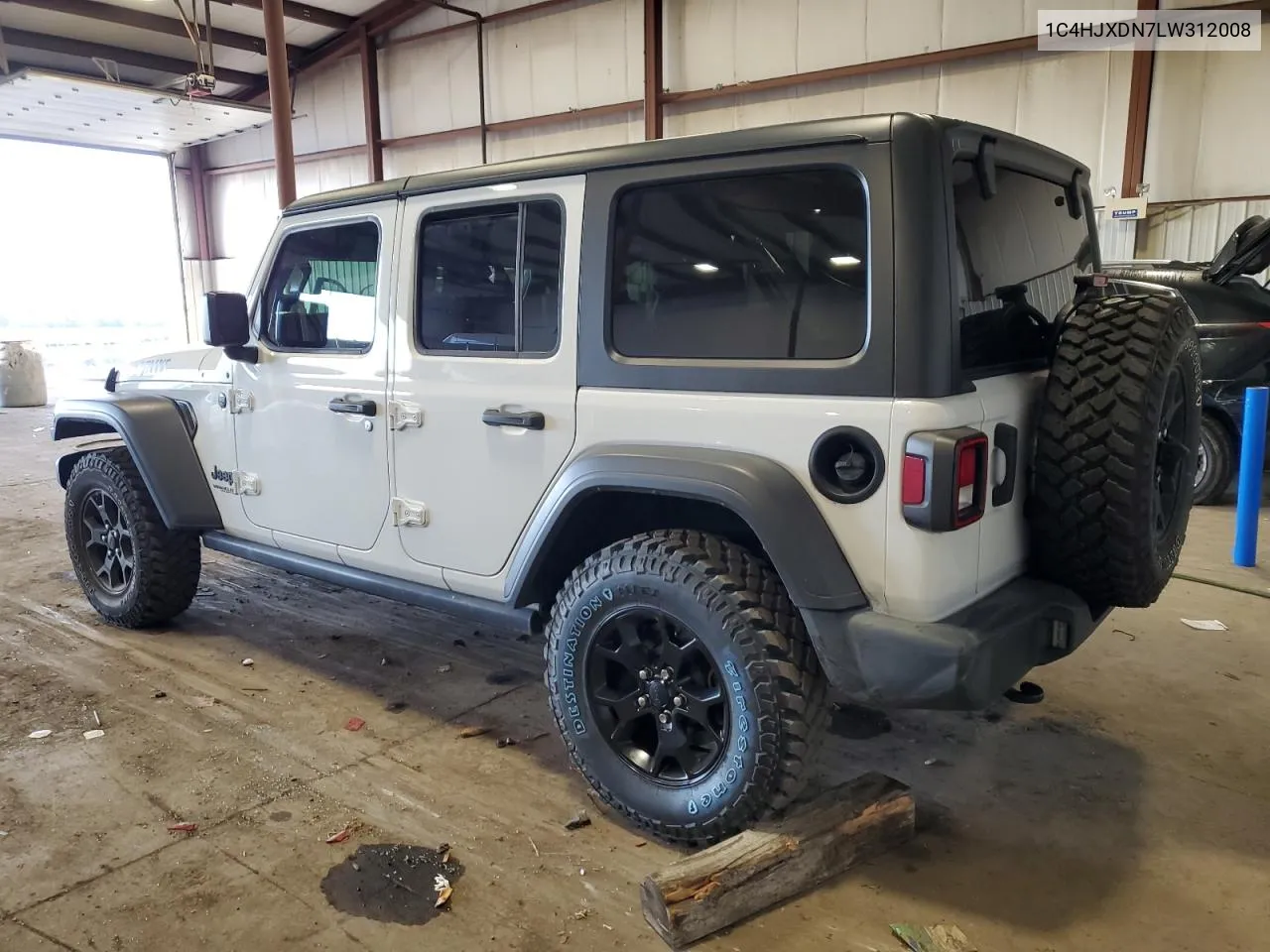 2020 Jeep Wrangler Unlimited Sport VIN: 1C4HJXDN7LW312008 Lot: 74755264