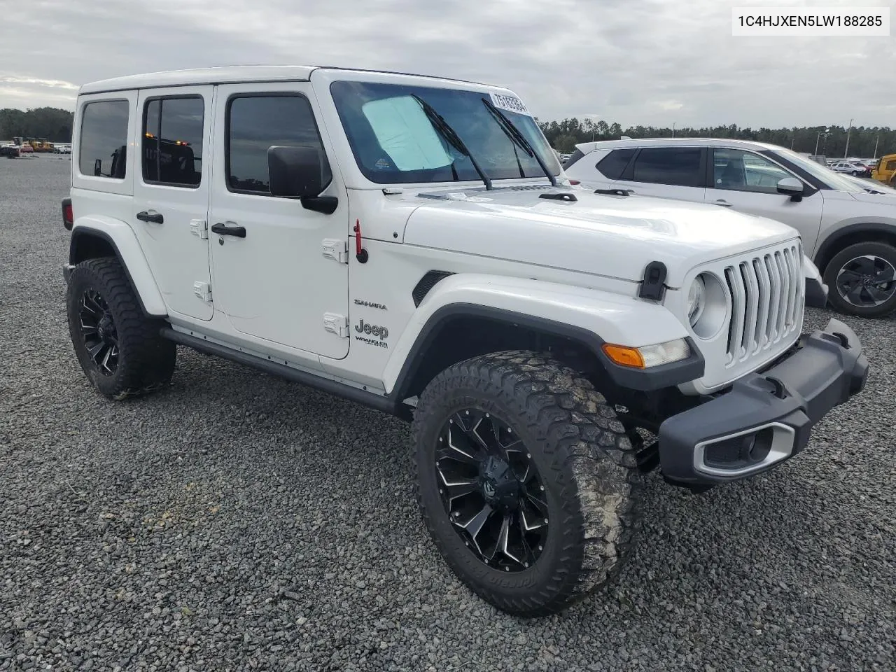 2020 Jeep Wrangler Unlimited Sahara VIN: 1C4HJXEN5LW188285 Lot: 75163364