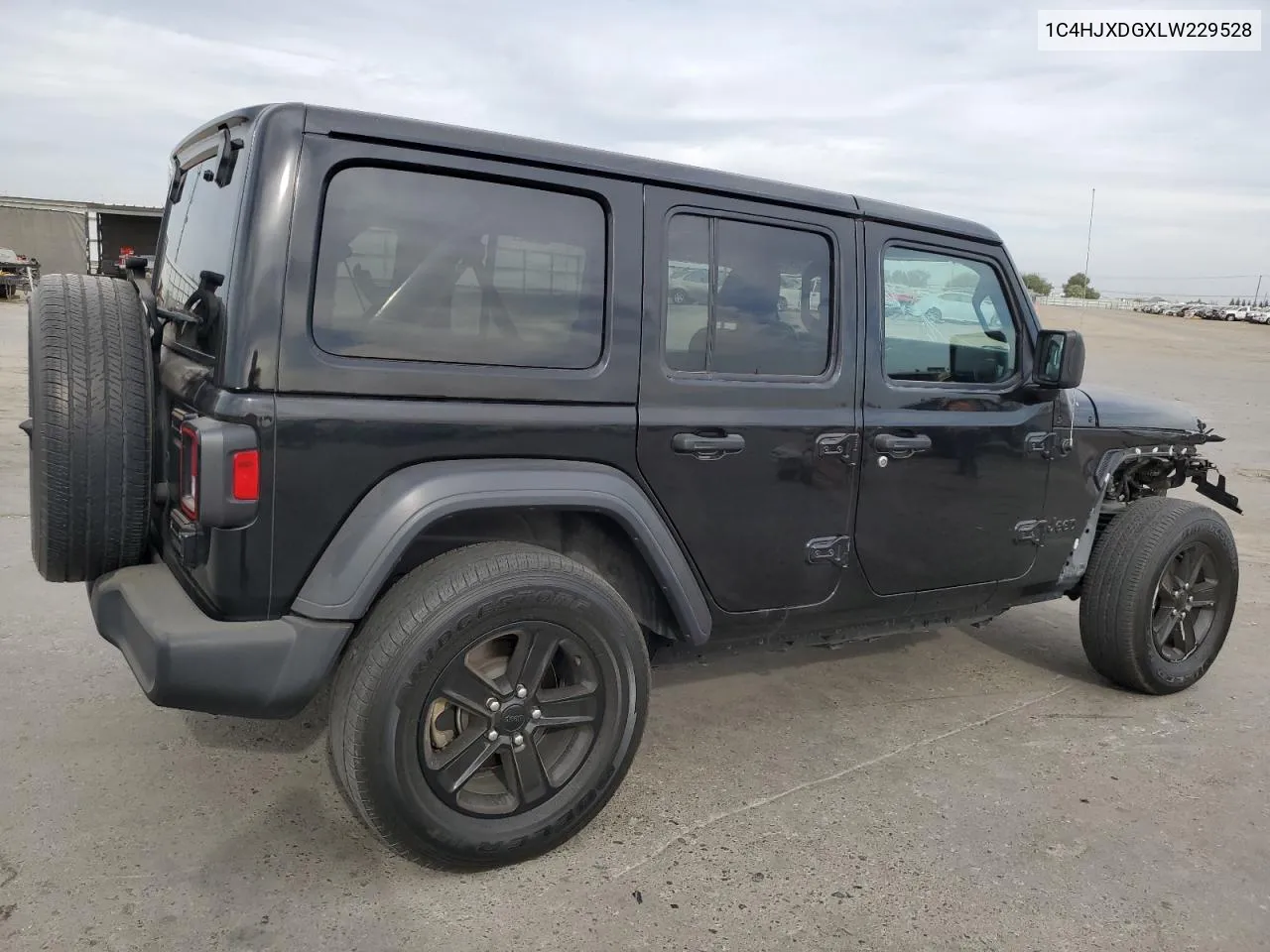 2020 Jeep Wrangler Unlimited Sport VIN: 1C4HJXDGXLW229528 Lot: 75549544