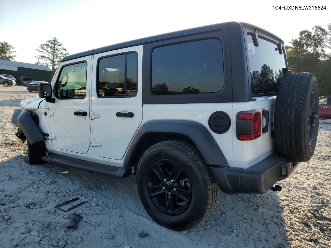 2020 Jeep Wrangler Unlimited Sport VIN: 1C4HJXDN5LW316624 Lot: 75892504