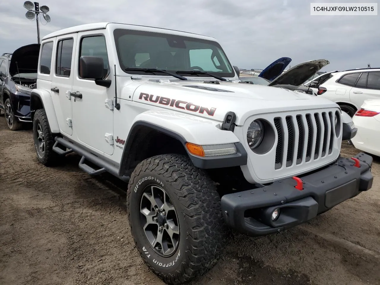 2020 Jeep Wrangler Unlimited Rubicon VIN: 1C4HJXFG9LW210515 Lot: 76336054