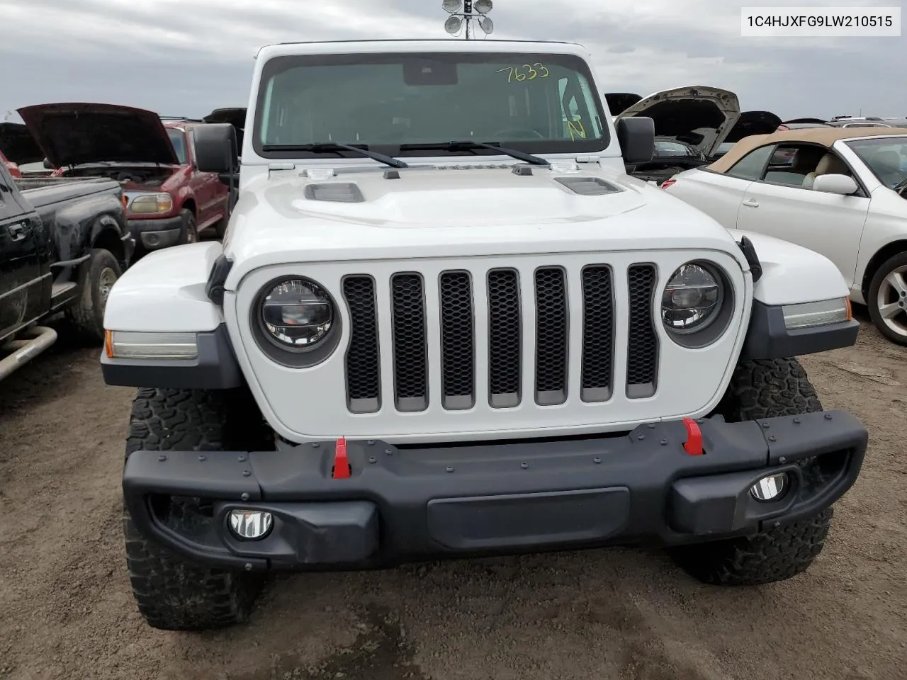 2020 Jeep Wrangler Unlimited Rubicon VIN: 1C4HJXFG9LW210515 Lot: 76336054