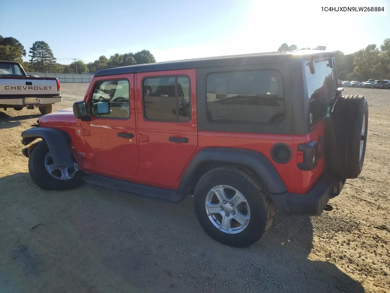 2020 Jeep Wrangler Unlimited Sport VIN: 1C4HJXDN9LW268884 Lot: 76684214