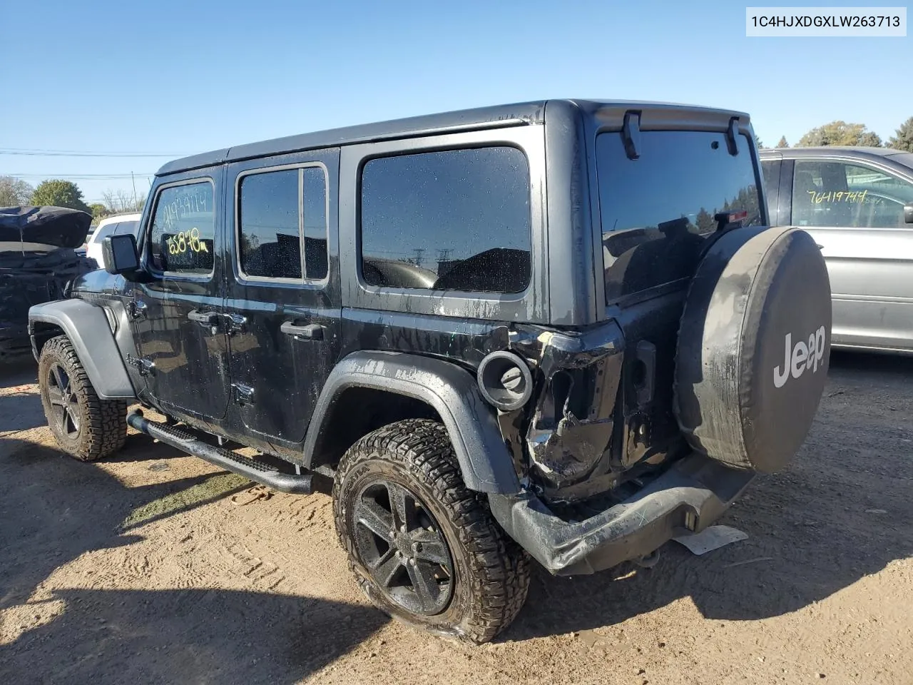 1C4HJXDGXLW263713 2020 Jeep Wrangler Unlimited Sport