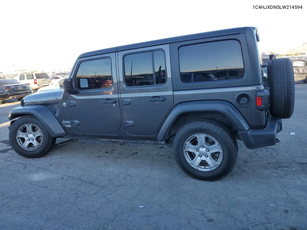 2020 Jeep Wrangler Unlimited Sport VIN: 1C4HJXDN5LW214594 Lot: 76916774