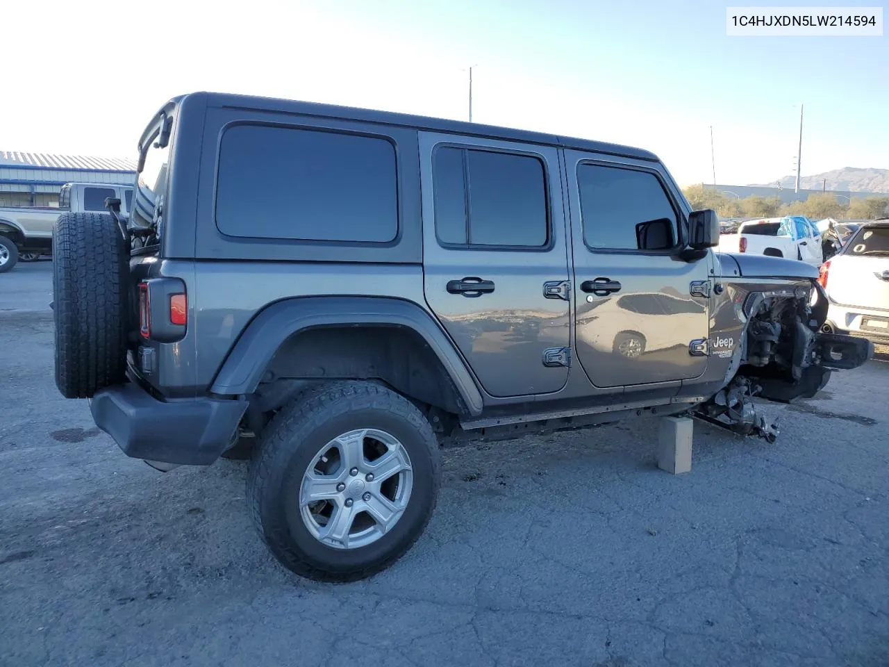 2020 Jeep Wrangler Unlimited Sport VIN: 1C4HJXDN5LW214594 Lot: 76916774