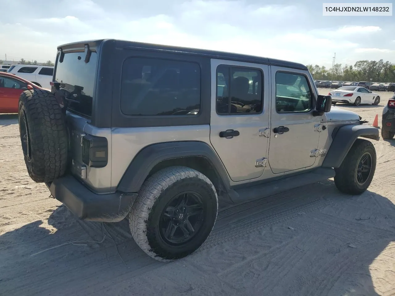 2020 Jeep Wrangler Unlimited Sport VIN: 1C4HJXDN2LW148232 Lot: 77761134